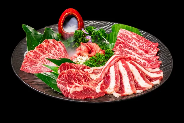 Yaki2gether assorted beef platter