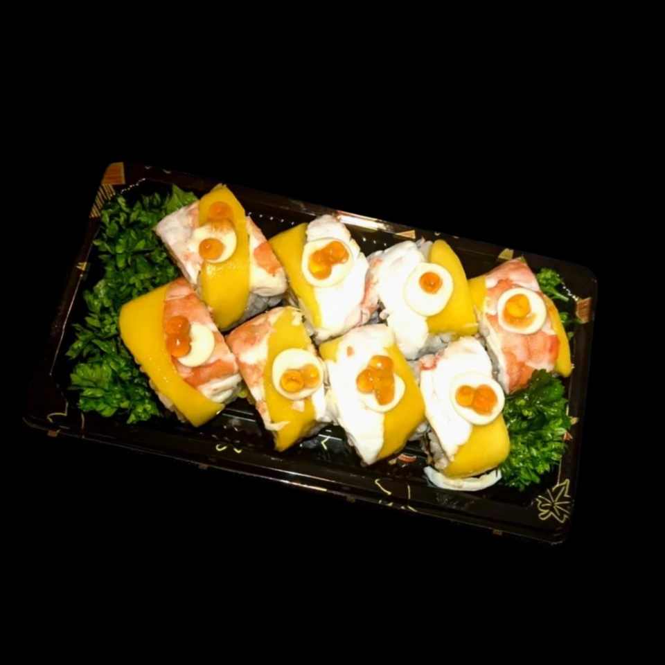 Shrimp, Mango, Avocado Maki